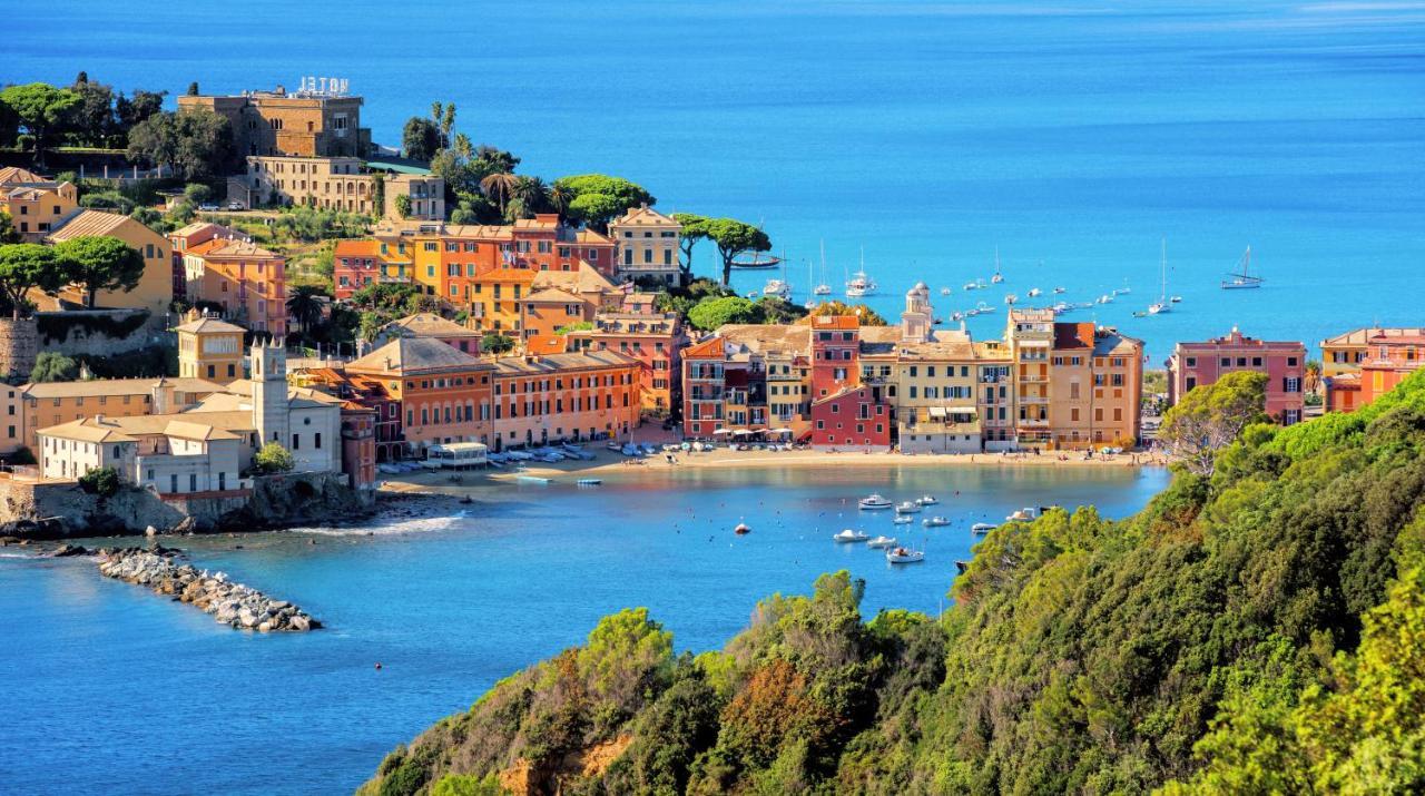 069 - Casa Tramonto, In Centro, 450Metri Da Mare Spiaggia 东塞斯特里 外观 照片